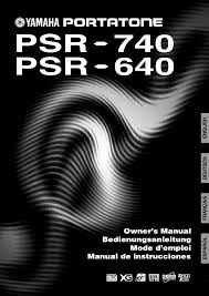 Savesave instrucciones juegos de nintendo en mac for later. Yamaha 740 001 025ger Psr 740 640 Owner S Manual Psr740g