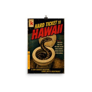 Hard Ticket to Hawaii - Etsy