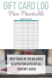 The vendor fee, shipping expense, etc are entered separately as operating expenses. Gift Card Log Free Printable Perfect For Tracking Gift Card Balances Printable Gift Cards Free Printable Gifts Printable Gift
