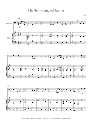 Simply follow the colored bars and you'll be playing the star spangled banner instantly! Star Spangled Banner Sheet Music For Bassoon 8notes Com