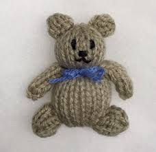 Goodnight Daisy Doll Free Knitting Pattern Includes Tiny Teddy Bear Pattern Teddy Bear Knitting Pattern Teddy Bear Pattern Tiny Teddies