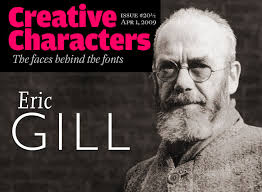 Creative Characters interview with Eric Gill