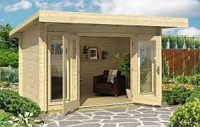 Barbados Mini Log Cabin Garden Office Log Cabins For Sale Free Delivery Garden Office Uk Garden Cabins Garden Office