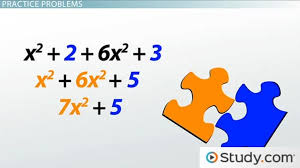 For instance, (x+2)2 = x2 + 2x + 4. Combining Like Terms In Algebraic Expressions Math Class Video Study Com