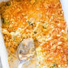 Wrap the unbaked casserole very well and freeze. 1