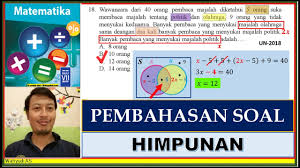 Kumpulan huruf hidup dalam abjad. Latihan Soal Himpunan Himpunan Matematika Smp Kelas 7 Youtube