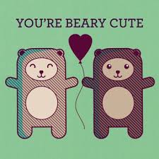 You Re Beary Cute Card Bear Art Animal Pun I Love You Card Anniversary Card For Significant Other Boyfriend Girlfriend Cute Cards Cute Puns Animal Puns