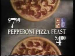 Image result for White 1990 Domino Pizza