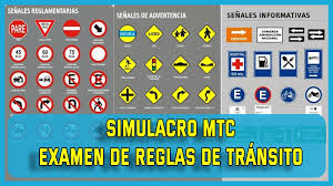 El instituto nacional de defensa civil (indeci) anunció el primer simulacro nacional sin salir. Simulacro Mtc 2021 Examen De Reglas Transito