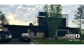 Drummond house plans' collection of contemporary and modern house floor plans belongs wholly to the new millennium. House Plan 4 Bedrooms 2 5 Bathrooms Garage 3883 Drummond House Plans