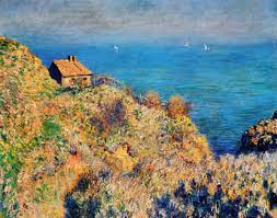 November 1840 in paris, gilt als bedeutender vertreter der impressionistischen malerei in frankreich. Claude Monet Das Haus Des Fischers In Varengeville Kunstdruck Leinwandbild