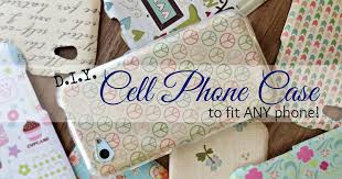 DIY Cell Phone Case Tutorial {to fit any phone!} - Cut, Craft, Create