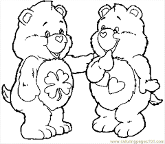 Funshine bear coloring pages cheer bear coloring pages free. Tenderheart Care Bear Coloring Pages Coloring Best B88 Academy