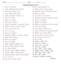 33 Clever Balancing Chemical Equations Worksheet Design Https Bacamajalah Com 33 Clever Balancin Balancing Equations Chemical Equation Chemistry Worksheets