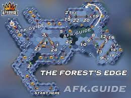 The Forest S Edge Map Wandering Balloon Afk Arena Guide Afk Forest Balloons