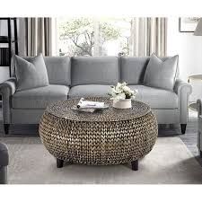 Gallerie Decor Bali Breeze Low Round Accent Table Walmart Com In 2020 Furniture Coffee Table Table Furniture
