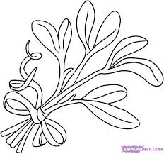 How To Draw Mistletoe Step By Step How To Draw Mistletoe Mistletoe Drawing Christmas Wedding Invitations