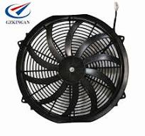 Ventola universale per auto da 16 pollici, ventola del radiatore universale  12V 24V 120W ventola del radiatore per auto