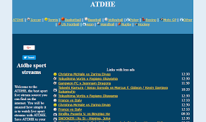 Atdhe To Wiziwig Alternative Site Football Streaming Sports Tournaments Live Football Match