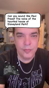 I got another request for a sound alike. What do you think? #disneyland  #hauntedhouse #voice #soundalike @disneyland @disneyanimation  @disneycasting @disneyparks @disneytva @officialdisneyauditions ...