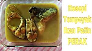 Hari ni kita buat masak tempoyak ikan patin pula. Resepi Patin Tempoyak Perak