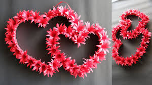 Diy Paper Heart Wall Hanging Easy Wall Decoration Ideas Paper Craft Youtube This is definitely one of the most beautiful wall decoration i have seen for valentine's these attractive red hearts of various sizes are put together to make a unique design to decorate your wall. diy paper heart wall hanging easy wall decoration ideas paper craft