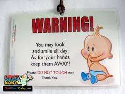 Baby Boy No Touching Tag Sign 3 Pack Ships Free To The Us Uk Canada Baby Signs Cool Baby Stuff Toddler Stroller