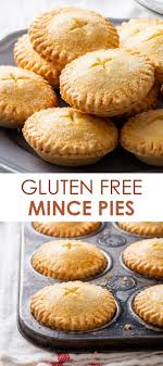 Gluten Free Mince Pies These Gluten Free Mince Pies Are The Perfect Christmas Treat Easy To Make And Incre Gluten Free Mince Pies Delicious Pies Mince Pies