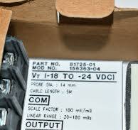 NEW Bently Nevada 81725-01 Proximitor Proximity Sensor -18v-dc To -24v-dc  14mm