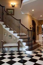 Black White Floor Tiles Design White Kitchen Floor White Tiles