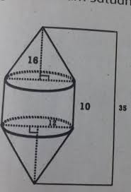 Oleh karena itu, jawaban yang tepat adalah d 4 Hitunglah Volume Bangun Gabungan Berikut Ukuran Dalam Satuan Cm Tolong Yyaaa Brainly Co Id