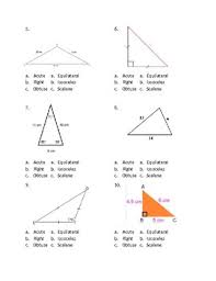 They are classified based on their angles and sides. Classifying Triangles Worksheet By Mrs R 4th Teachers Pay Teachers