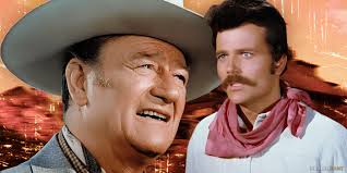 John Wayne's Final Western With His Son Patrick Marked A Surprising First  For Them Both