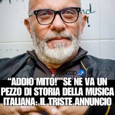 Il - “Addio mito!” Se ne va un pezzo di storia della musica italiana: il triste annuncio, fan in lacrime ⤵️⤵️ | Facebook