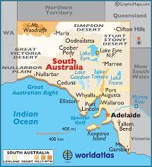 South Australia Border Map South Australia Maps & Facts | Australia Map, Australia, South Australia