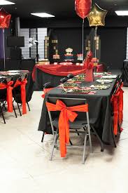 Throwing a space themed birthday party? Star Studded Broadway Birthday Party Frog Prince Paperie Black Party Decorations Minnie Mouse Birthday Decorations Broadway Party