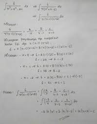 Maybe you would like to learn more about one of these? Berapakah Hasil Integral Dari Tex Frac 6 X 3 X 2 2x Tex Brainly Co Id