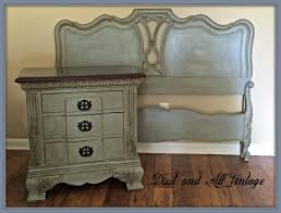 A Bedroom Set Finished In Duck Egg Blue And French Linen Chalk Paint Dec Annie Sloan Painted Furniture Painted Bedroom Furniture Chalk Paint Bedroom Furniture