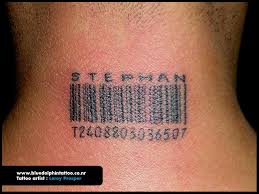 Barcode tattoos have had some interest in the past but are becoming more requested as time goes. Barcode By Bluedolphintattoo On Deviantart