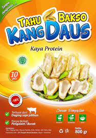 Suatu teks yang berisi tentang pendapat atau. Sribu Desain Label Desain Label Tahu Bakso Kang Daus