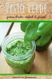 Rezept Pesto Verde Grunes Pesto Pesto Pesto Verde Grunes Pesto