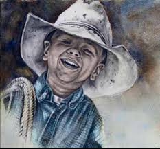 Lookin' Back Poem by Ken Howry The painting is, "A Look Back" by Glen Lyman  Edwards Another frosty mornin' there's a hump in my sorrel's back Warmed  his bit 'tween my arm