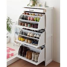 Provided you have vertical space, hanging shoe organisers are one of the most practical solutions, due to their easy installation and low cost. 28 Shoe Cabinets With Doors For Simple Shoes Storage Solution Ideas Shoe Storage Solutions Simple Shoes Shoe Cabinet