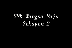 Specialize in secondary education, teens and morning class. Smk Wangsa Maju Seksyen 2 Sekolah Menengah In Setapak