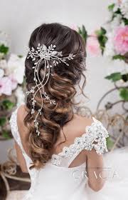 Crystal Wedding Long Hair Vine In 2020 Hair Vine Wedding Glamorous Hair Short Wedding Hair