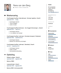 Vrachtwagenchauffeur Cv Voorbeeld Gratis Downloaden