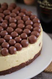 Baileys Malteser Cheesecake No Bake Recipe Chocolate Cheesecake Recipes Boozy Desserts Cheesecake Recipes