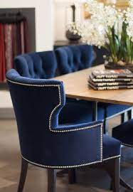 Excellent Dining Chair To Add To Your Design Project Take A Look At The Board And Let You Be Inspir Blue Dining Room Chairs Dining Room Blue Blue Dining Chair