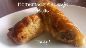 Homemade sausage rolls are great hot or cold, although hot is best in my opinion. Sausage Roll Recipe Large Sausage Rolls Sausage Rolls Puff Pastry Youtube