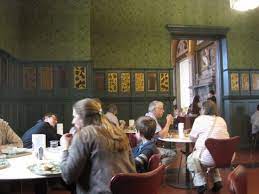 William morris's green dining room exemplifies the design goals of which artistic movement? William Morris S Green Dining Room Picture Of V A Cafe London Tripadvisor